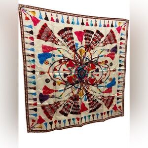 Echo " Tassel Rhapsody" Silk Scarf